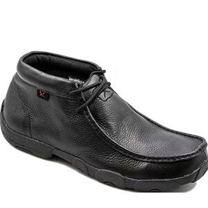 Twisted X Driving Moc Soft Boots Black Men Size 10 W Wide